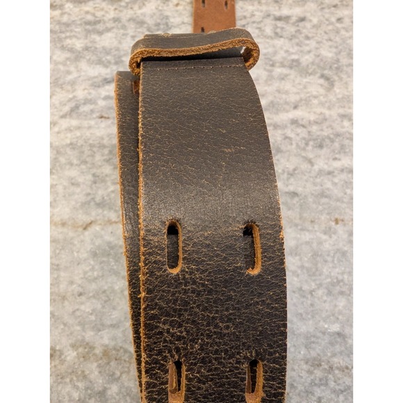 Cole Haan Other - COLE HAAN Men's Rustic Leather Brown‎ Belt Made In India